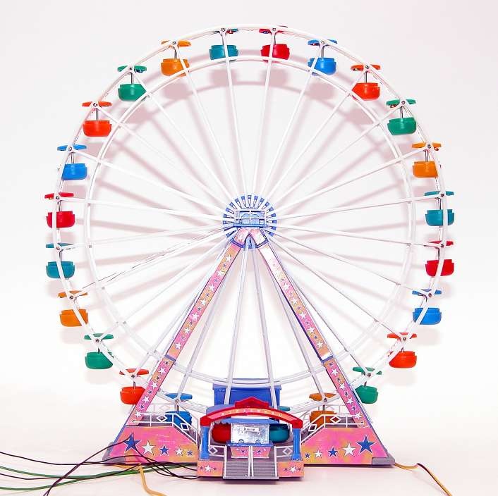 Ferris wheel clip art free outline of a large ferris wheel.