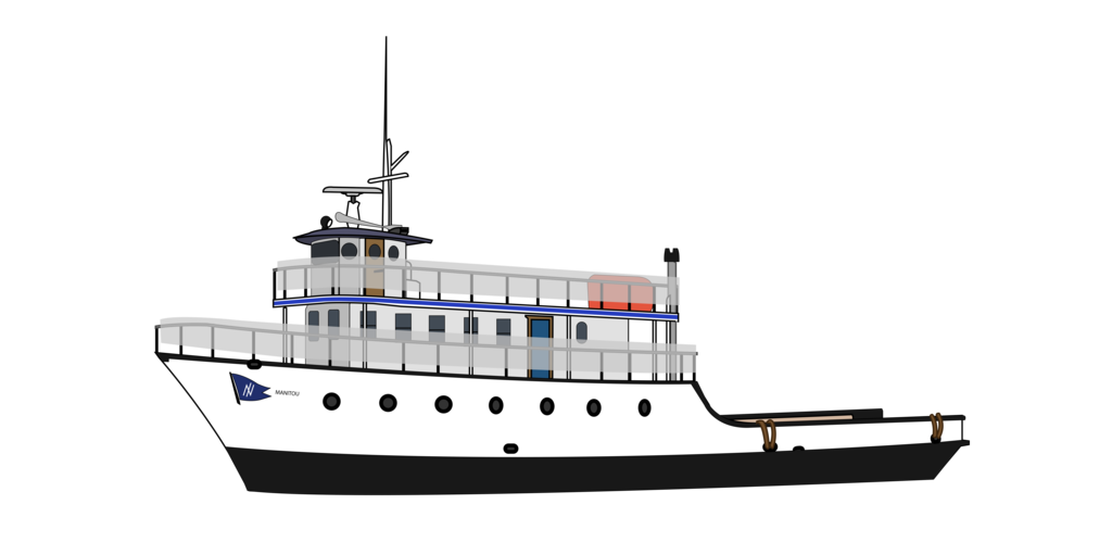 Ferry Boat PNG Transparent Image.