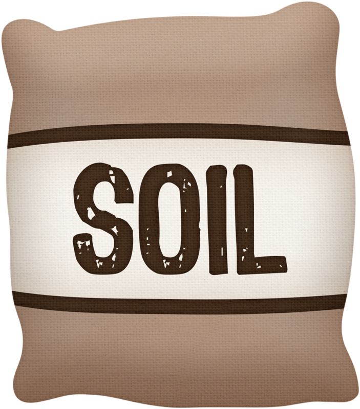 Soil Bag Clipart.