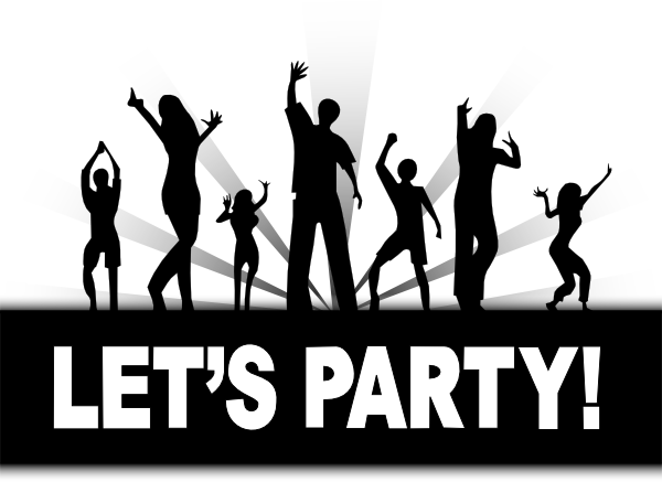 Lets Party Clip Art at Clker.com.