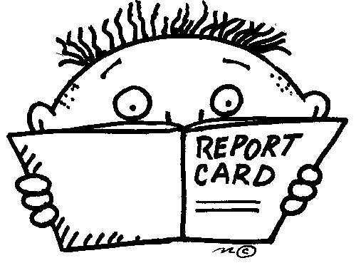 Clipart report card free.
