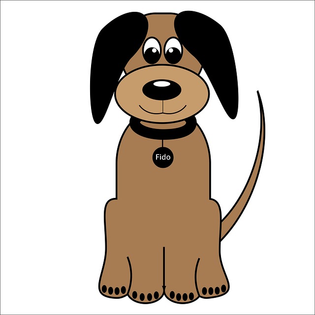Free illustration: Dog, Cartoon, Fido, Brown, Art, Fun.