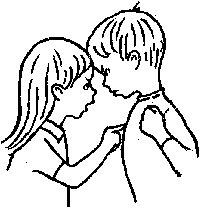 Clip art pictures of children fighting.