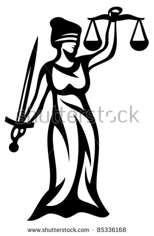 Lady Justice Stock Images, Royalty.