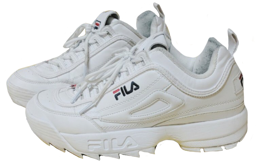 fila transparent shoes