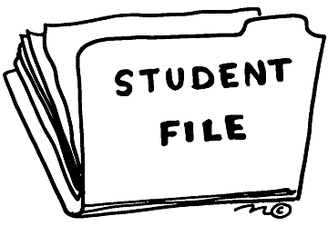 student file.
