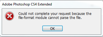 File format module cannot parse the file png photoshop » PNG Image.