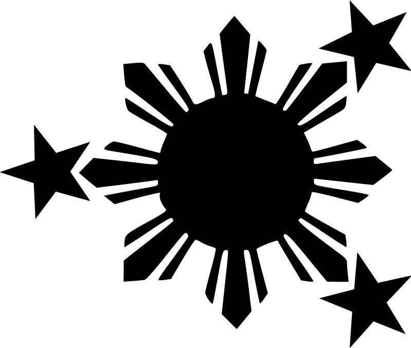 Free Filipino Flag Black And White, Download Free Clip Art.