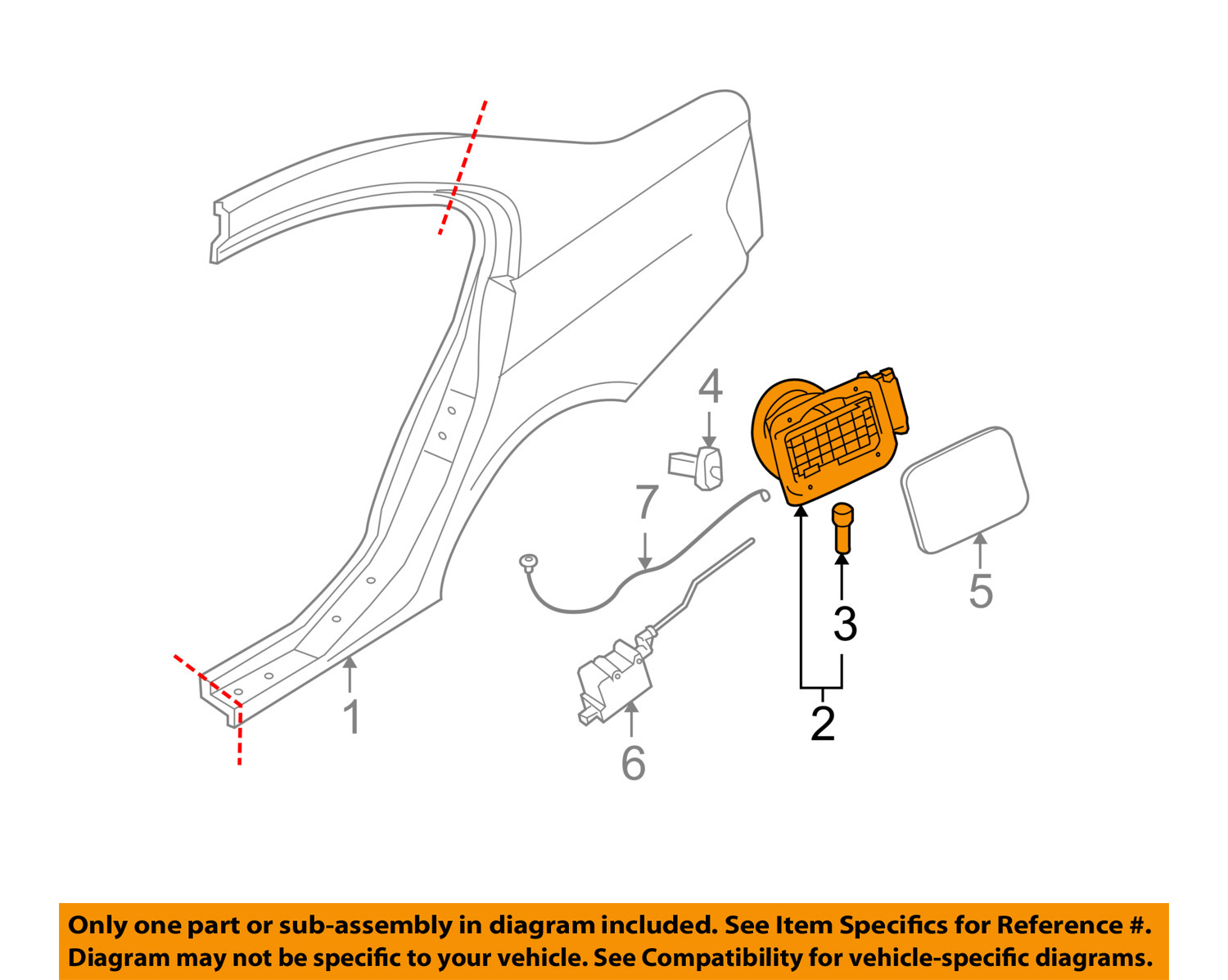 BMW 07 12 328i Fuel Tank Filler Neck Tube Pipe 51177073961.