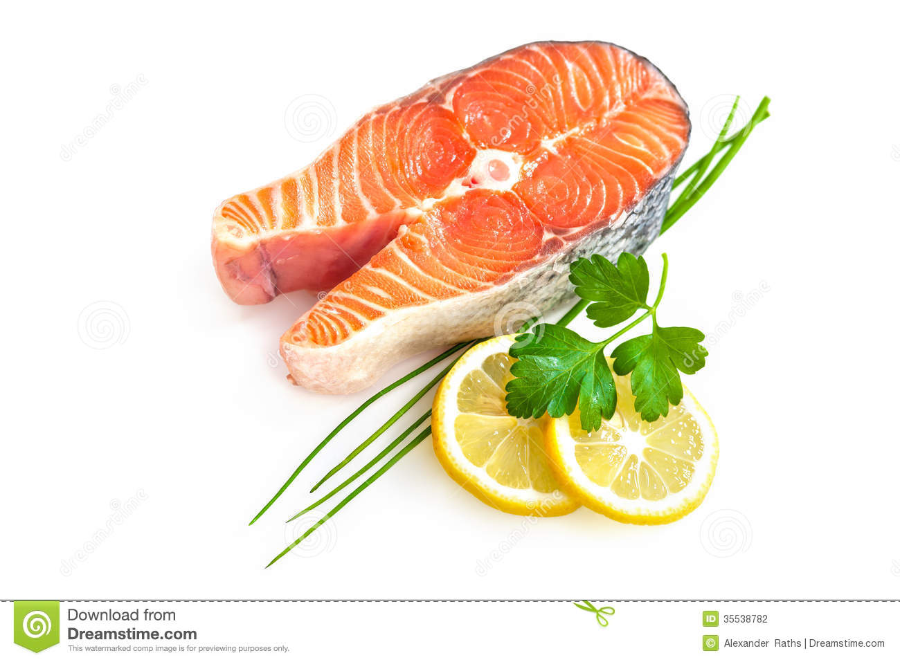 Fresh Salmon Fillet Stock Photography. Fresh Salmon Fillet Stock Photography.