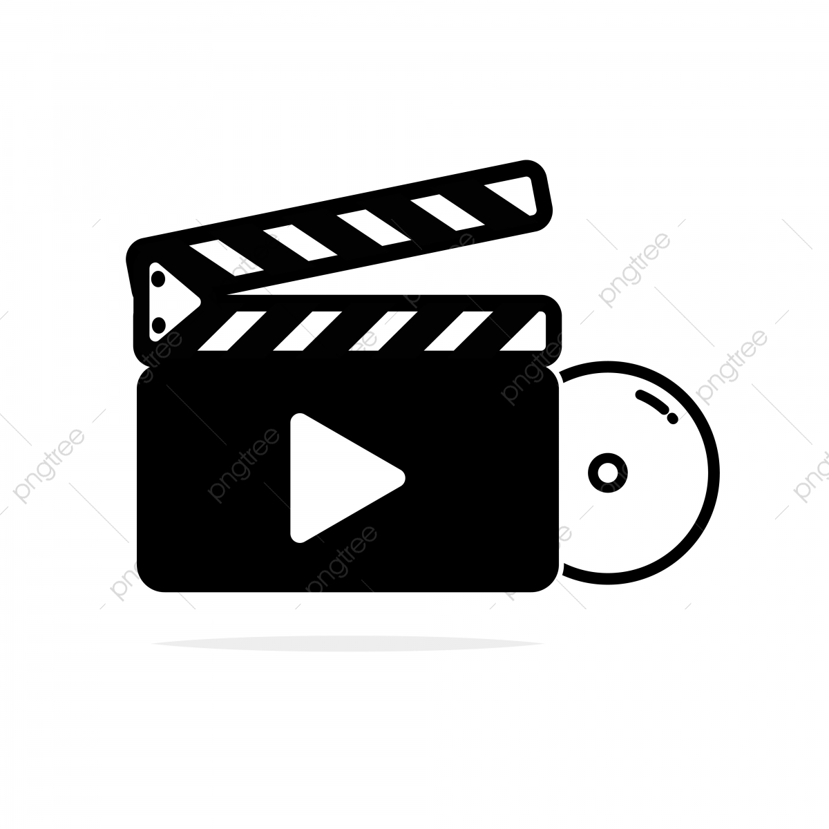 Movie Icon Which Is Designed For All Application Purpose, Icon, Film.