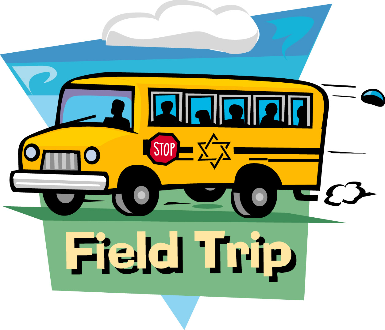 field trip today clipart