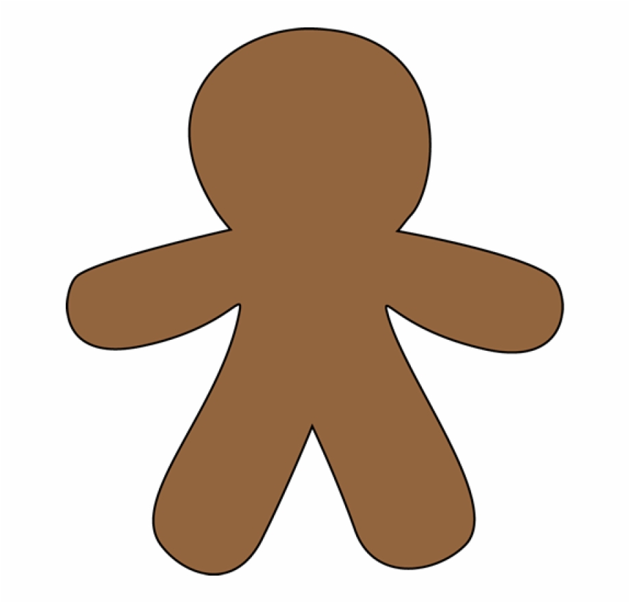 Gingerbread Man Clip Art Free Free Clipart Images.