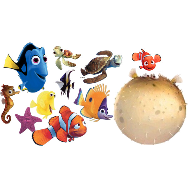 688 Finding Nemo free clipart.