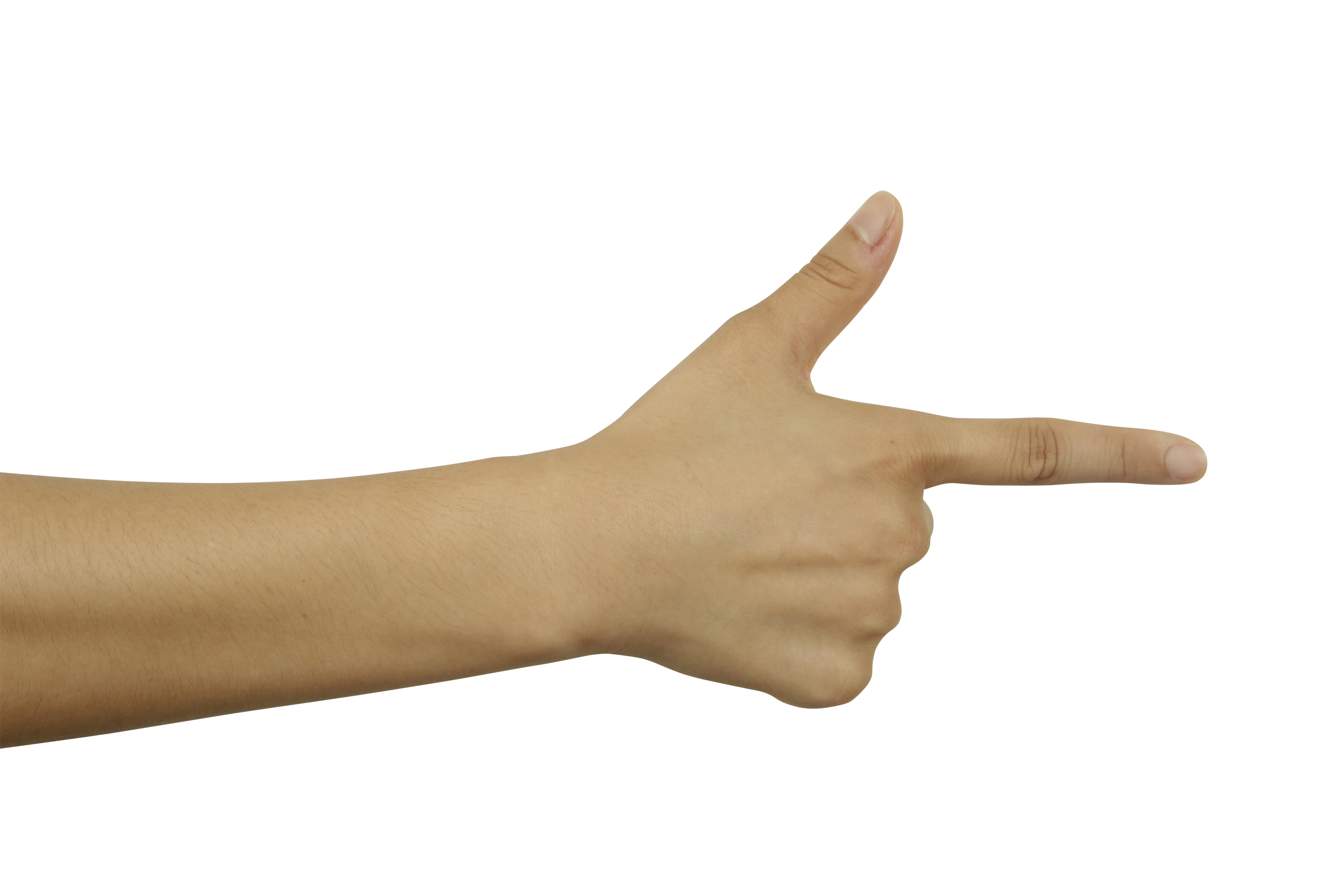 Pointing Finger PNG Image.