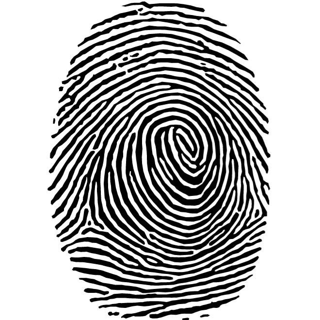 Fingerprint Clip Art Free.