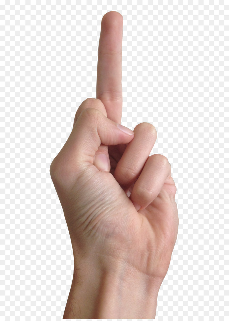 Middle Finger Background png download.