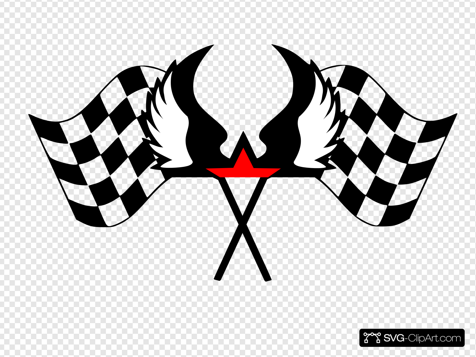 Finish Flags Clip art, Icon and SVG.