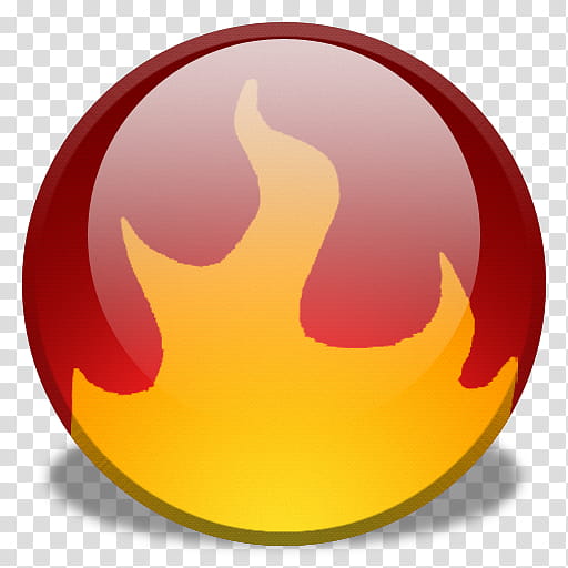 Gumdrop, yellow fire ball icon transparent background PNG.