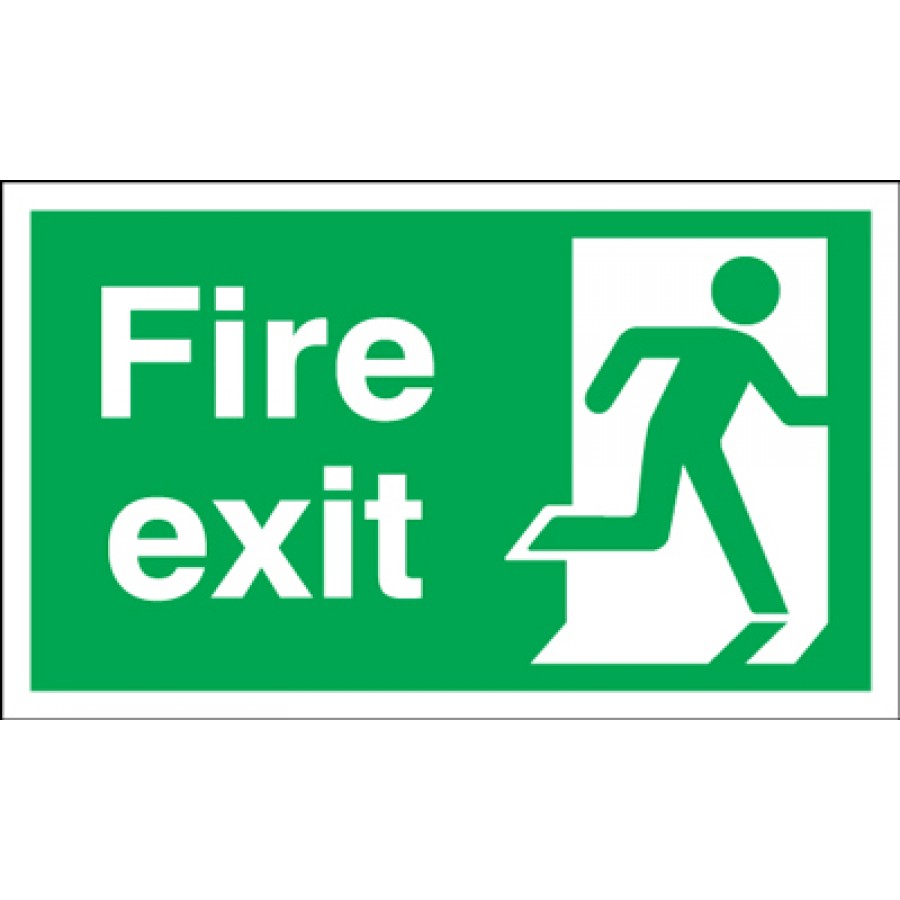 Free Fire Exit Sign, Download Free Clip Art, Free Clip Art.