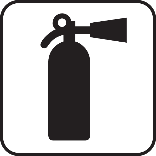 Fire Extinguisher White Clip Art at Clker.com.