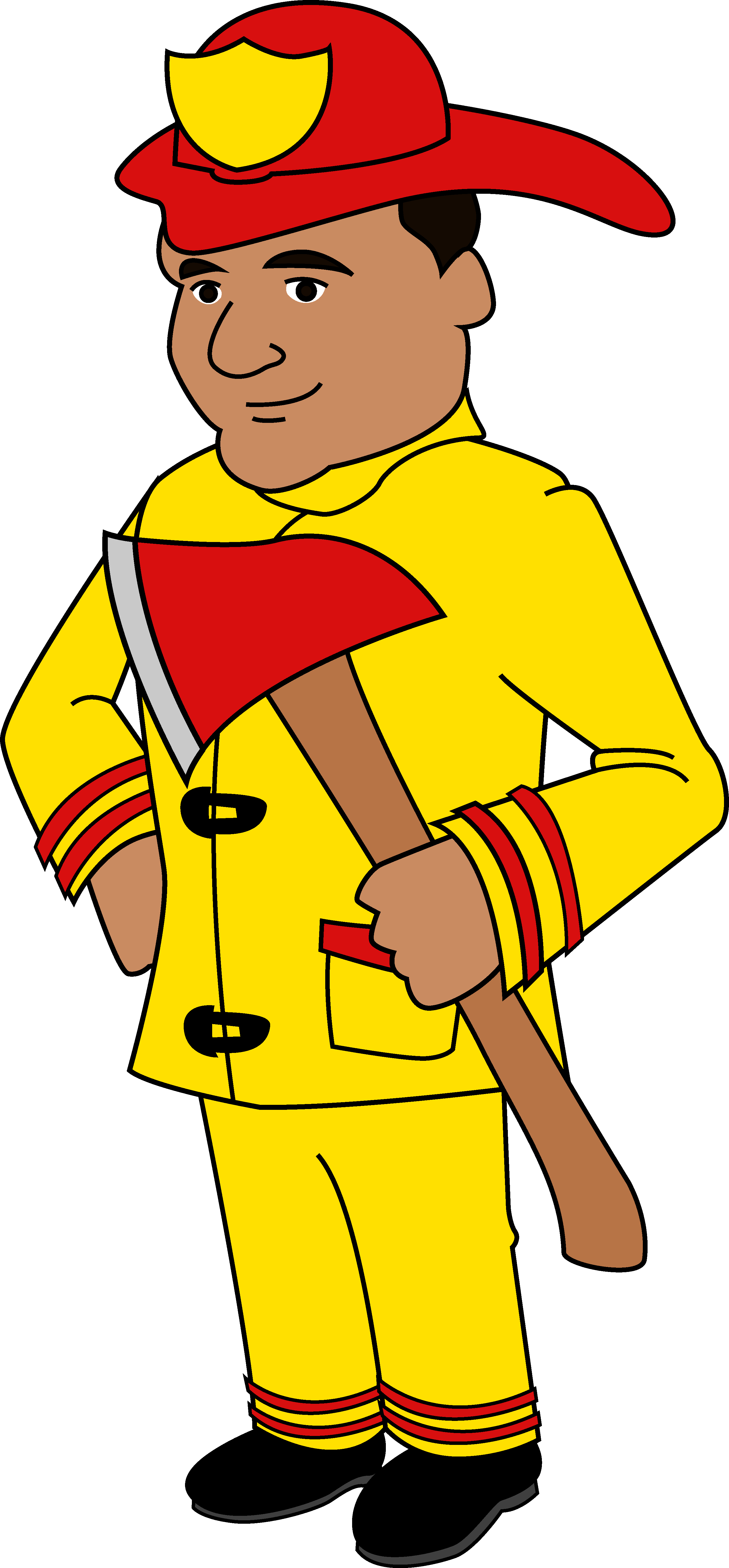 Firefighter Clipart.