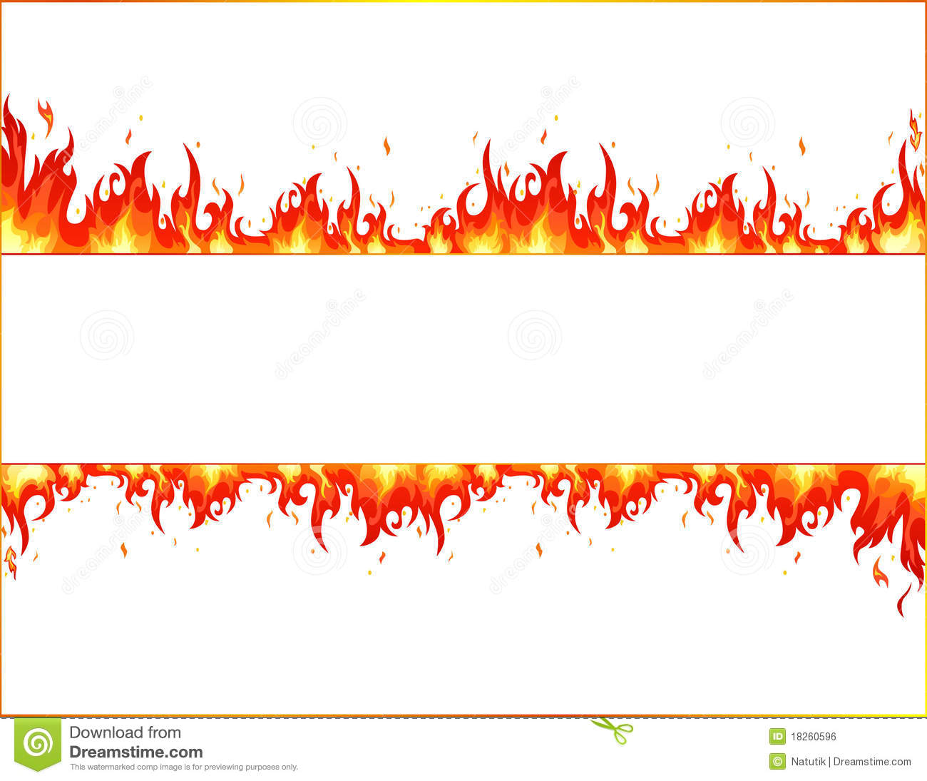 Fire Flames Clipart Border 20 Free Cliparts Download Images On