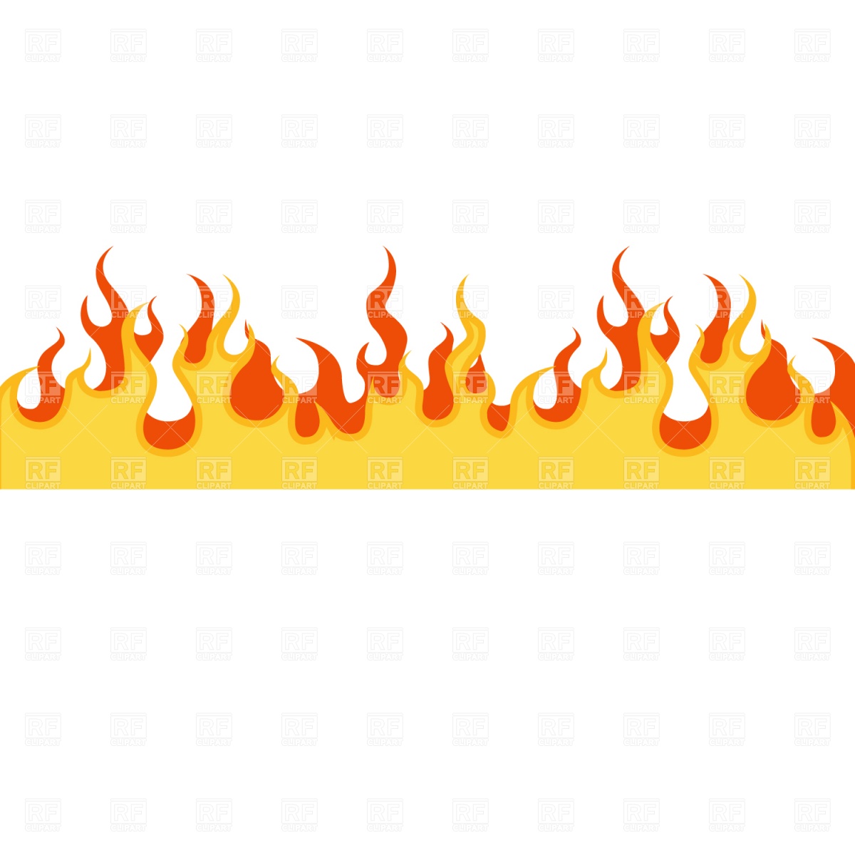 Line of fire clipart.