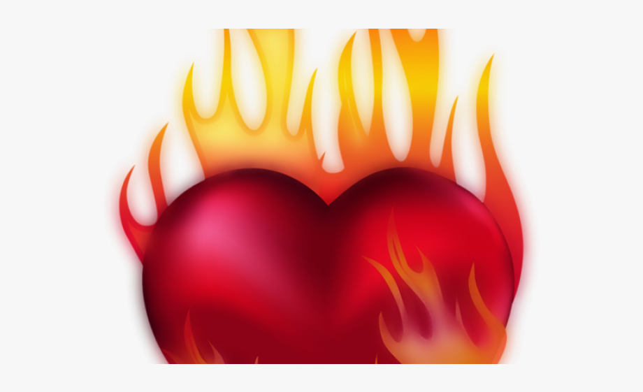 Heart Clipart Fire.
