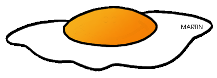 Free Mini Images Arts Clip Art by Phillip Martin, Fried Egg.
