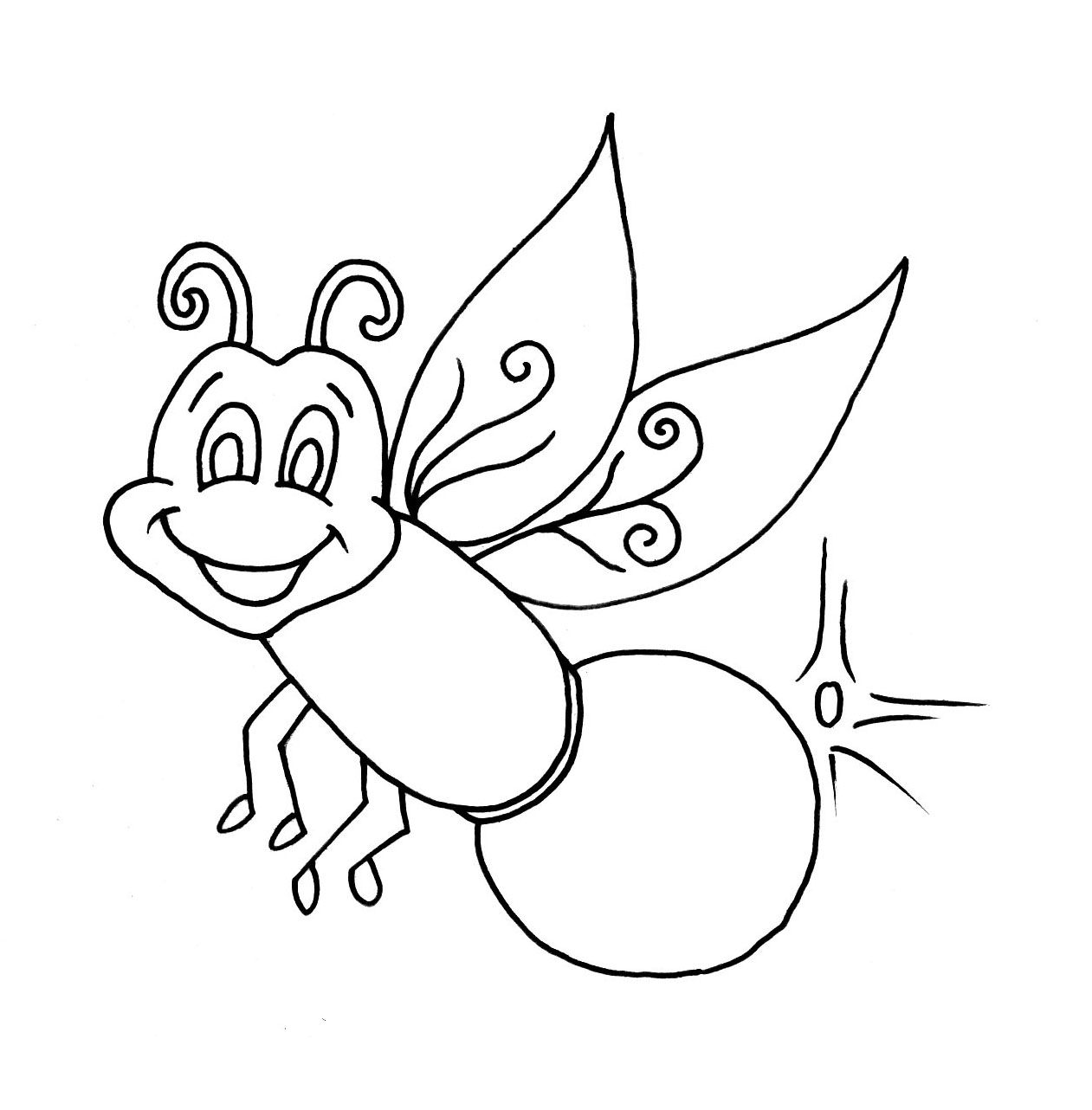 Firefly Clipart Black And White (92+ images in Collection) Page 1.