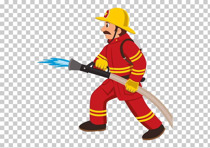Firefighter Cartoon Fire department , fireman PNG clipart.