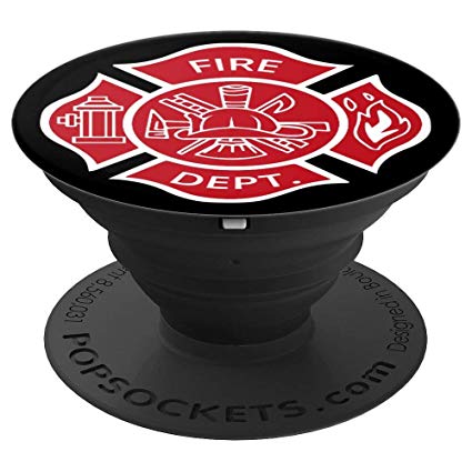 Amazon.com: Red Logo Fireman Firefighter Fire Rescue Gift.