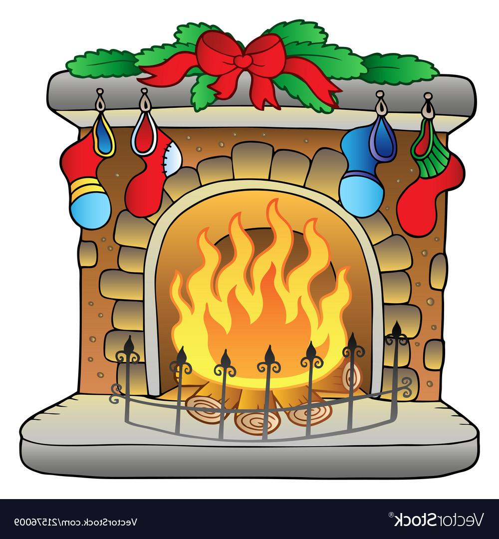 Best Christmas Fireplace Clip Art Library » Free Vector Art, Images.