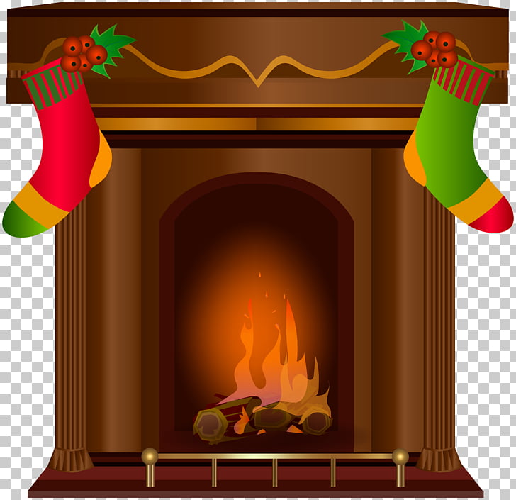 Fireplace Santa Claus Chimney , Transparent Fireplace s PNG.