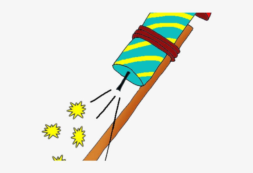 Fireworks Clipart Bottle Rocket.