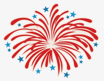 Transparent 4th Of July Fireworks Clipart.
