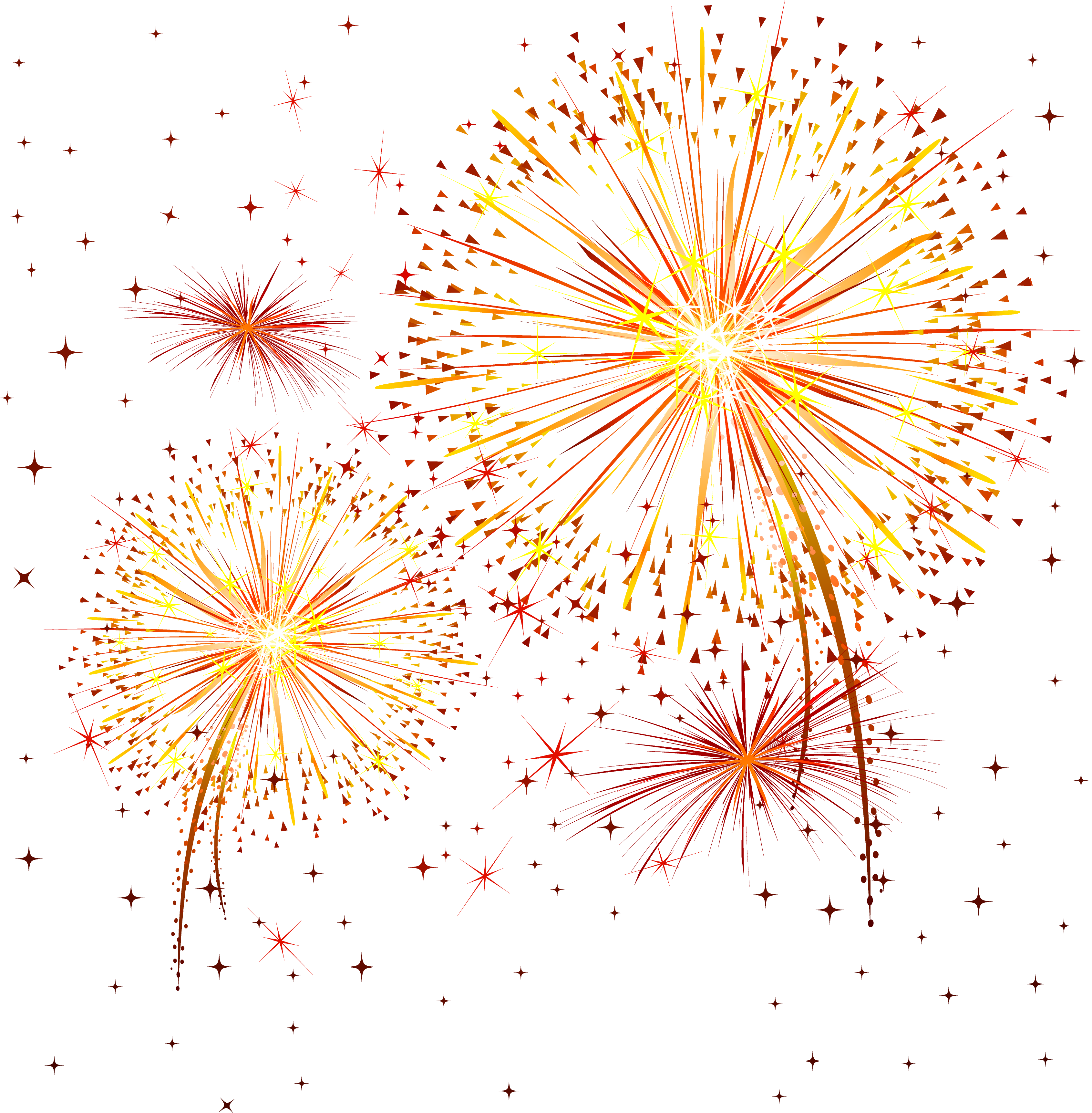 Fireworks PNG Clipart Background, Free Download.