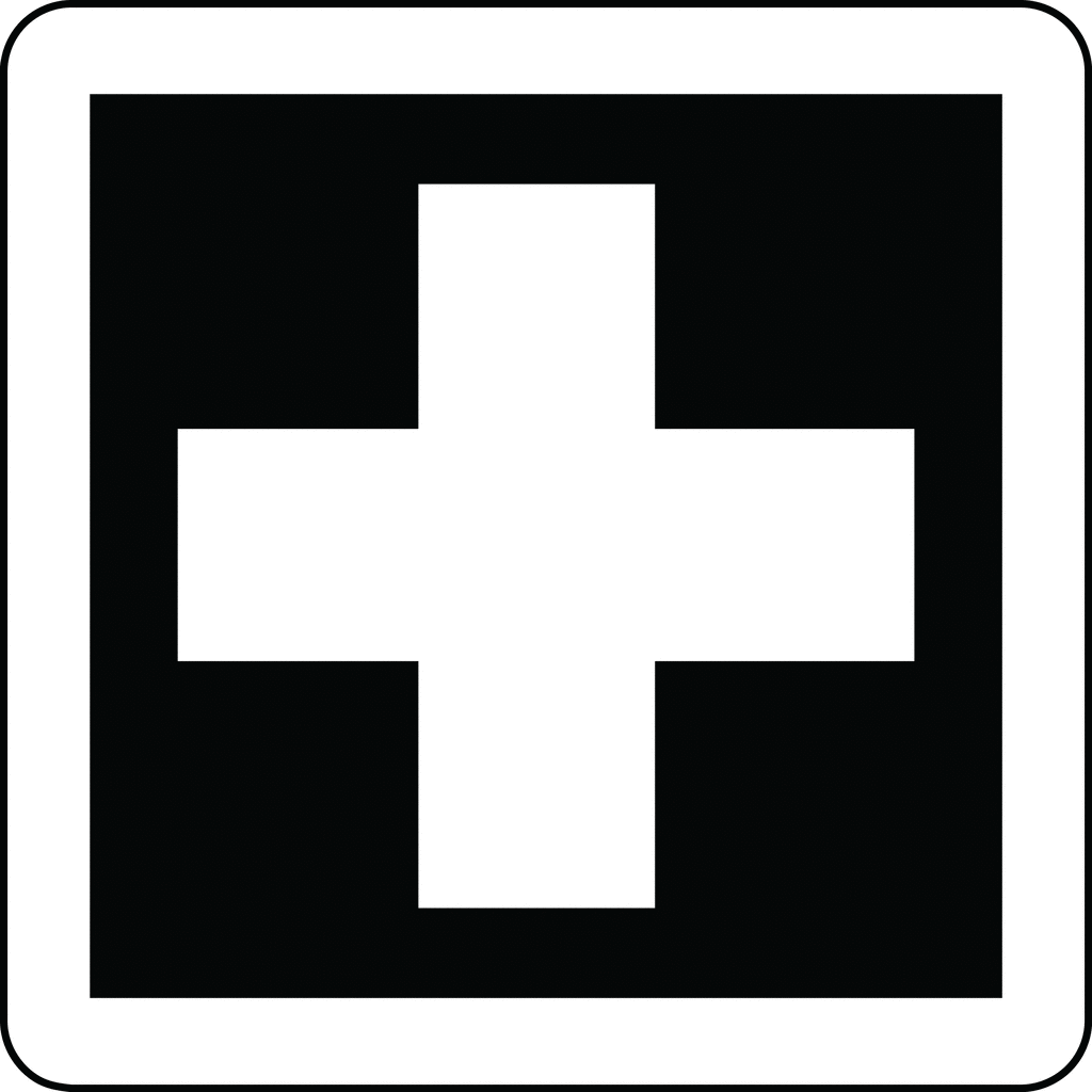 First Aid, Black and White.