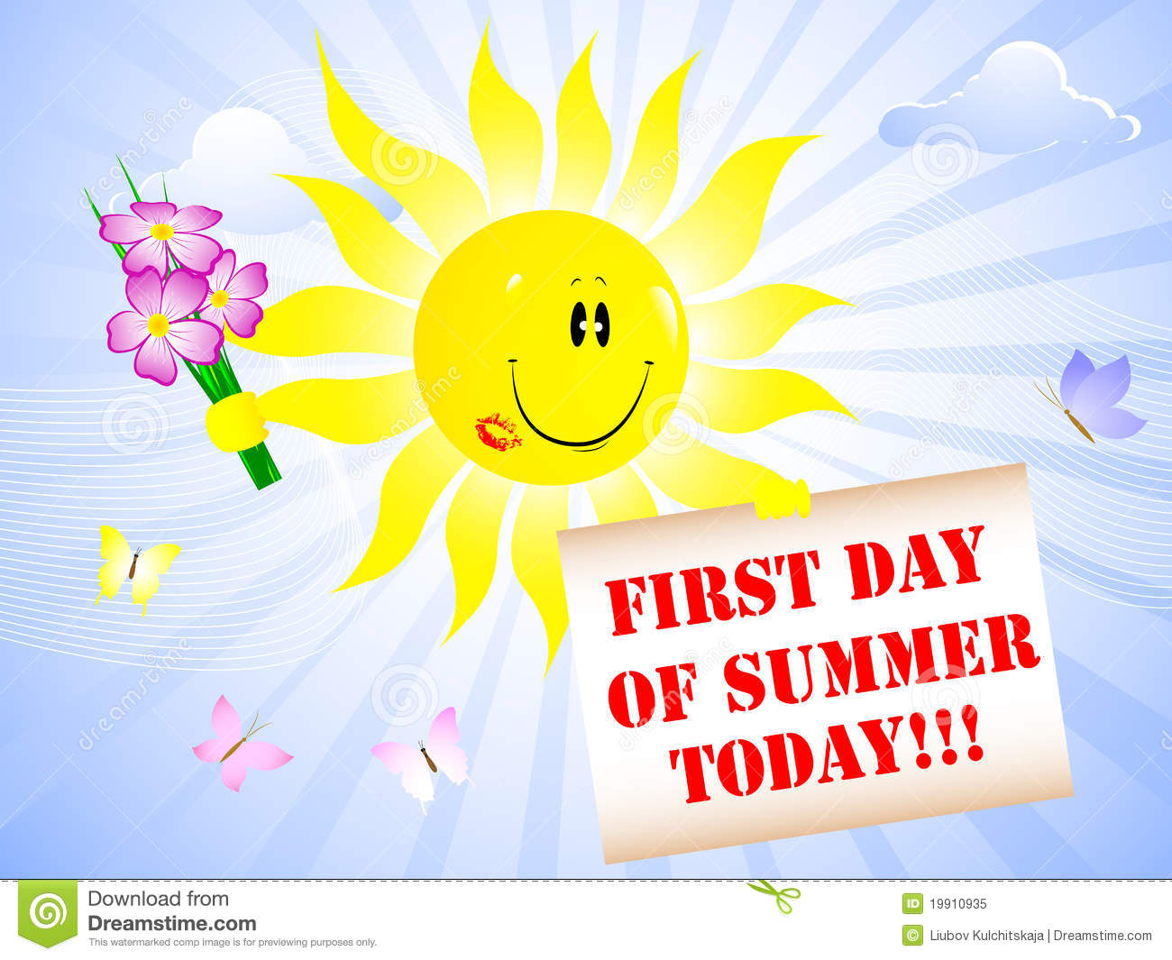 First Day Of Summer 2024 Clipart Dede Sydelle