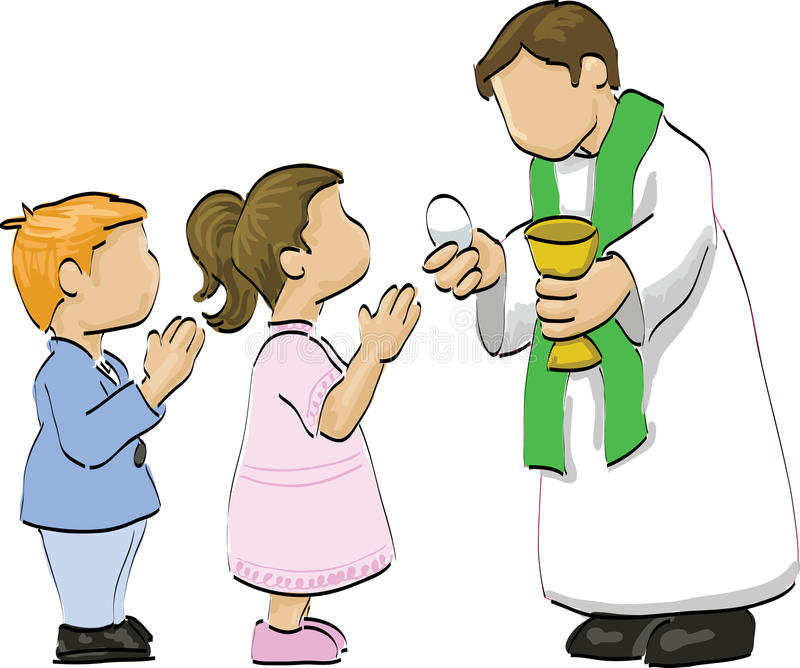 Holy Communion Stock Illustrations.