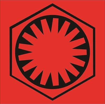 The First Order Logo Decal / Sticker.