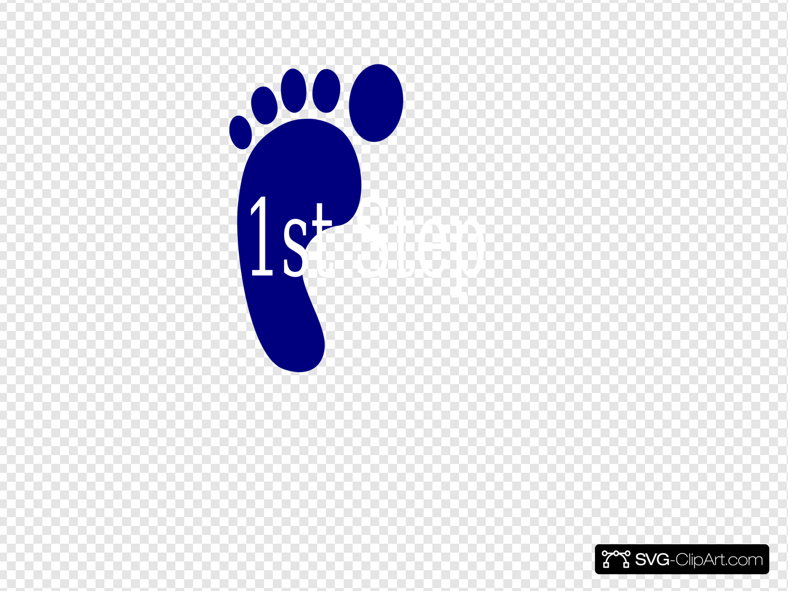 First Step Clip art, Icon and SVG.