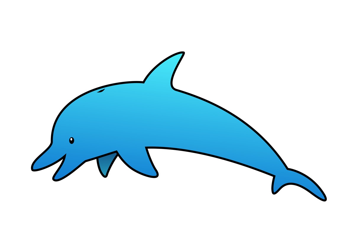 Fish Dolphin Clipart.