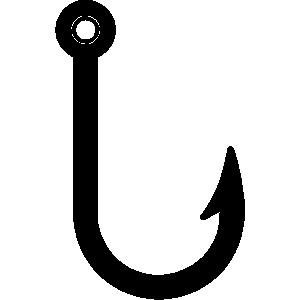 Fishing Hook And Line Clipart.