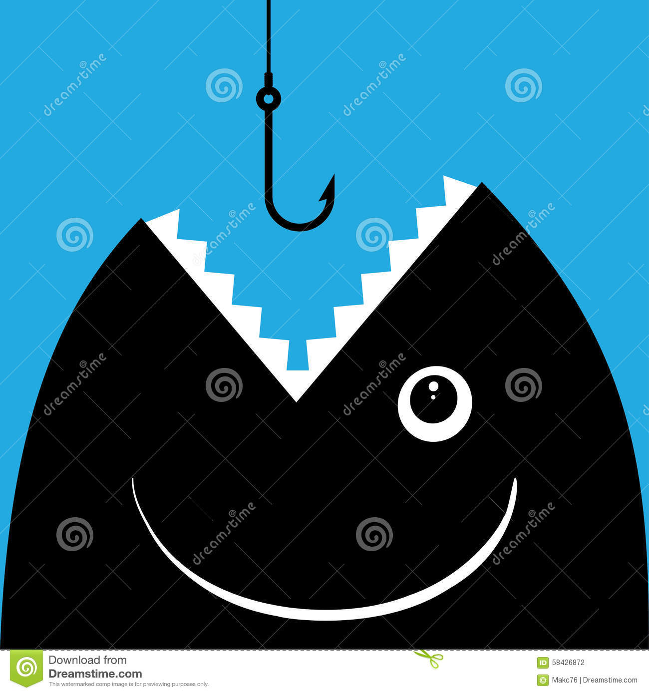 fish with hook in mouth clipart 20 free Cliparts | Download images on ...