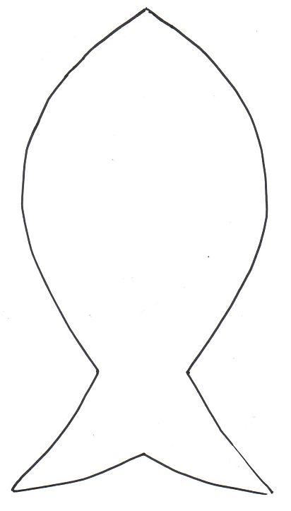 Fish Outline Clipart.