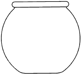 Fish Bowl Clipart.