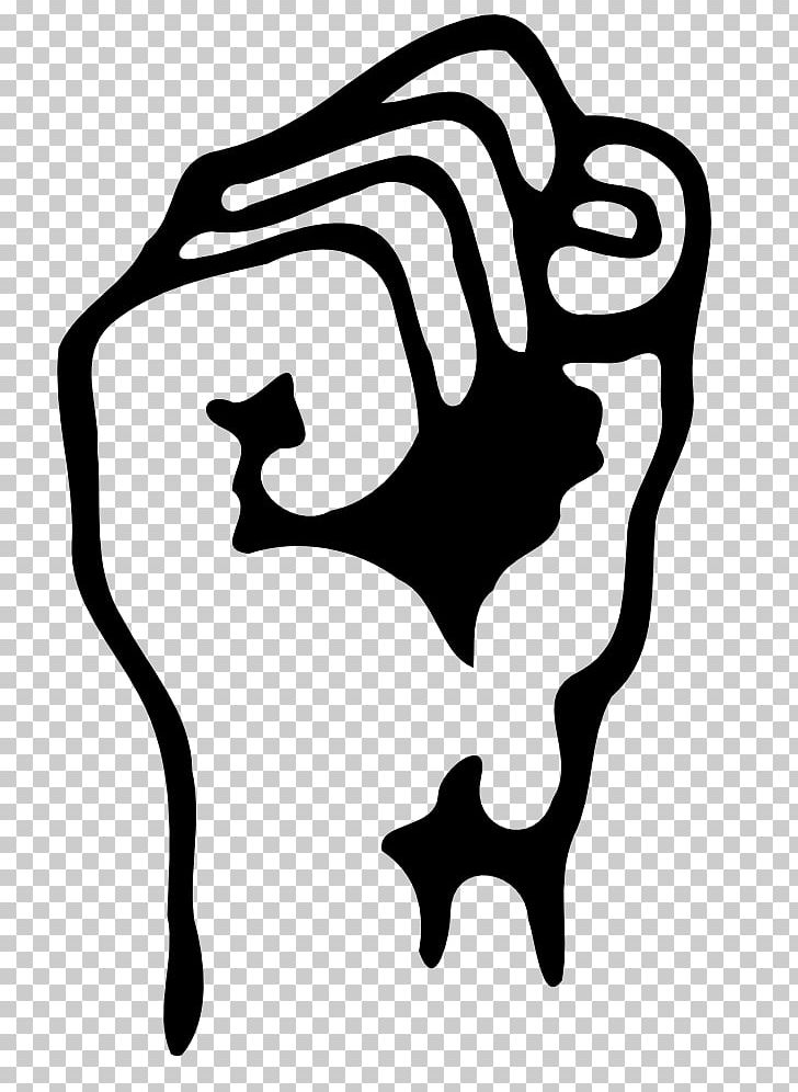 Raised Fist Power PNG, Clipart, Black And White, Finger, Fist, Fist.