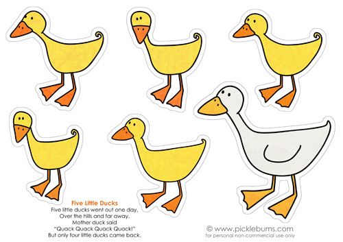5 Little Ducks Clipart 10 Free Cliparts Download Images On Clipground 